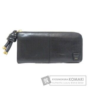 Chloe L zipper long Wallet leather